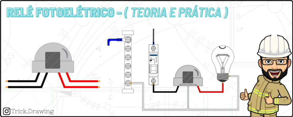 relé fotoelétrico