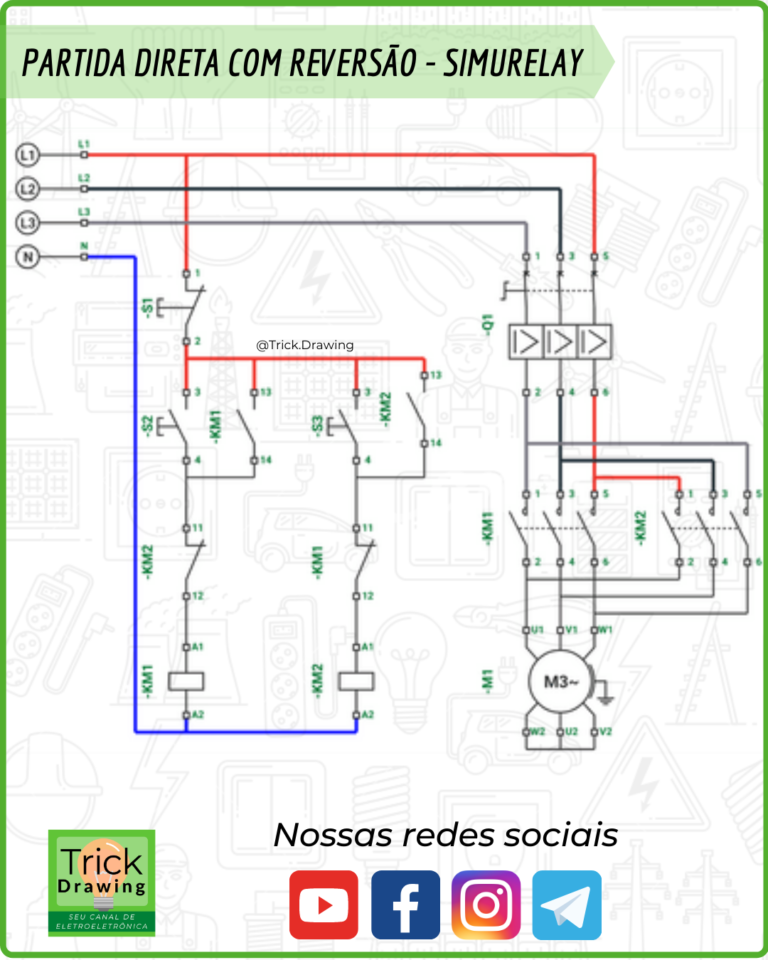 Partida direta com reversão