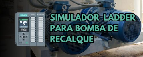 Automação com bomba de recalque e CLP