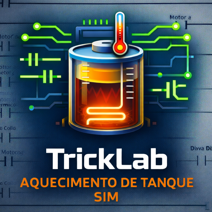 Logo Simulador de Aquecimento de tanque industrial